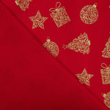 Popelín Navidad Regalos Rojo - Ribes y Casals