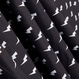 Popelín Algodón Rayo Negro - Ribes y Casals