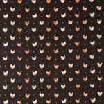 Popelín Oeko Tex Polly Negro - Ribes y Casals