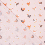 Popelín Oeko Tex Polly Rosa - Ribes y Casals