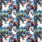 Popelín Cretona Avengers - Ribes y Casals