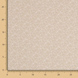 Popelín Pictograma Beige - Ribes y Casals