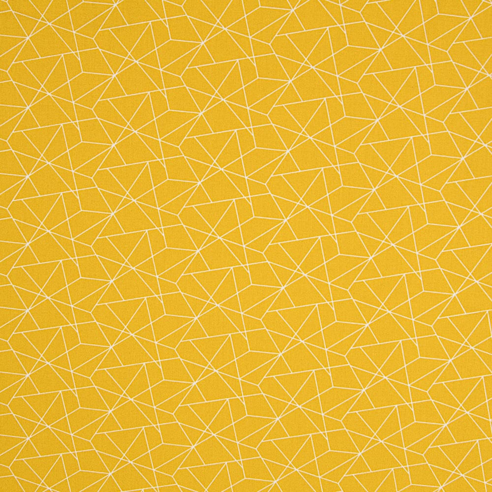 Popelín Pictograma Cúrcuma - Ribes y Casals