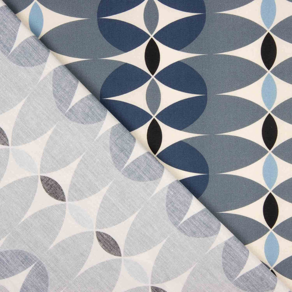 Popelín Óptico Azul - Ribes y Casals