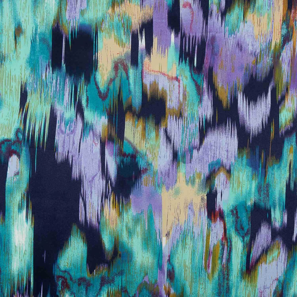 Retal Popelín Satén Ikat - Varias medidas x ancho de 140 cm - Ribes y Casals