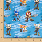 Popelín Sonic Friends - Ribes y Casals