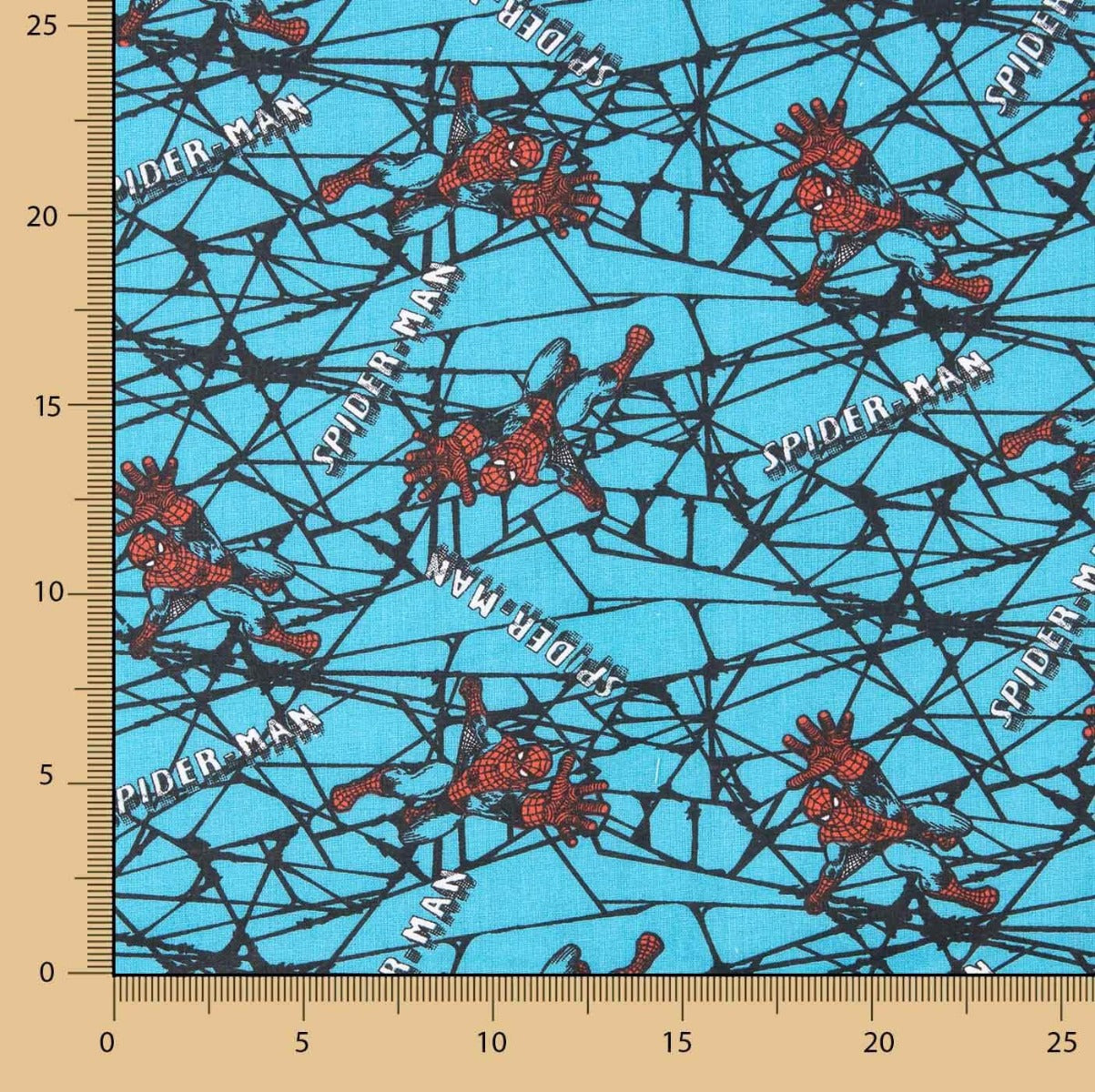 Popelín Cretona Spider-Man - Ribes y Casals