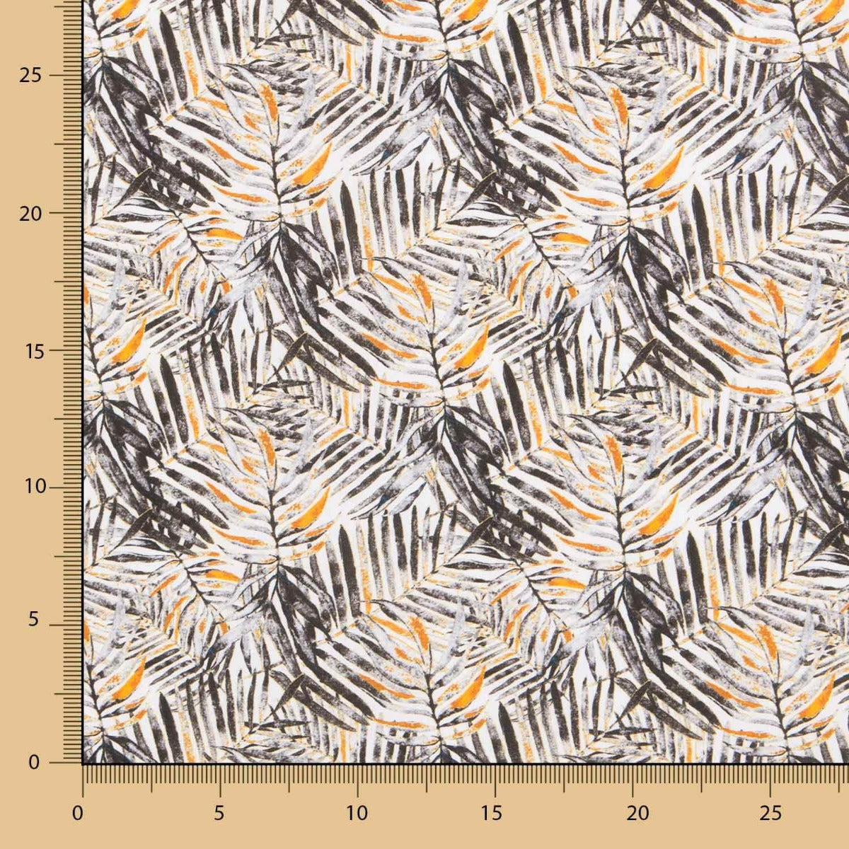 Popelín Tropical Ocre - Ribes y Casals