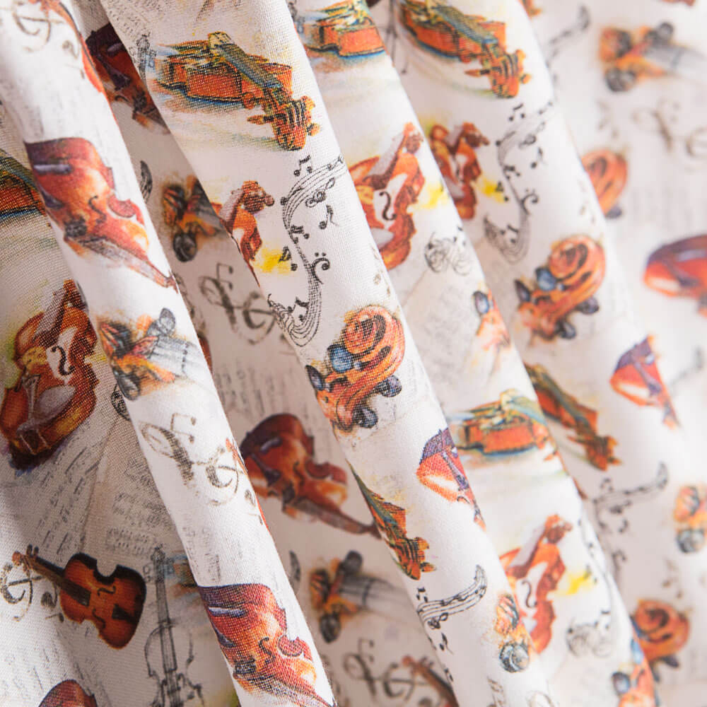 Popelín Violines - Ribes y Casals