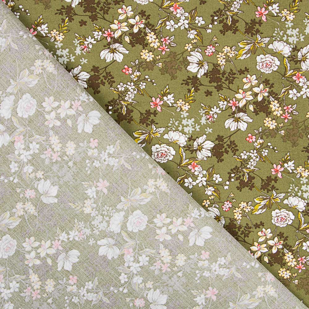 Popelín Viscosa Anais Caqui - Ribes y Casals