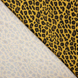 Popelín Viscosa Leopardo Ocre - Ribes y Casals