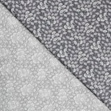 Popelín Abanicos Gris - Ribes y Casals