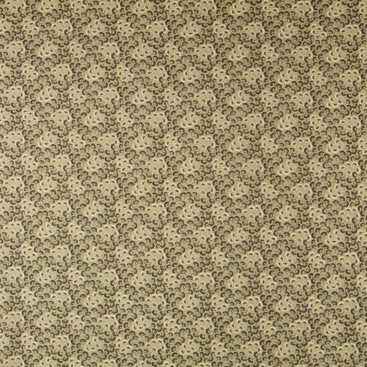 Popelín Abanicos Verde - Ribes y Casals