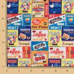 Popelín Algodón Coffee Time - Ribes y Casals