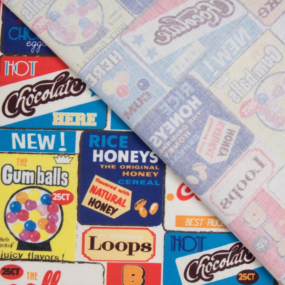 Popelín Algodón Coffee Time - Ribes y Casals