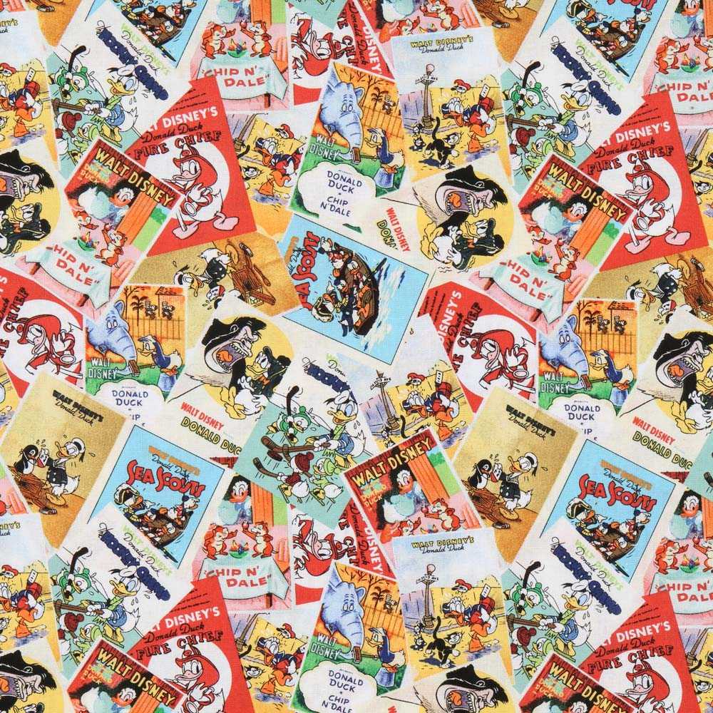 Popelín Algodón Donald Posters - Ribes y Casals