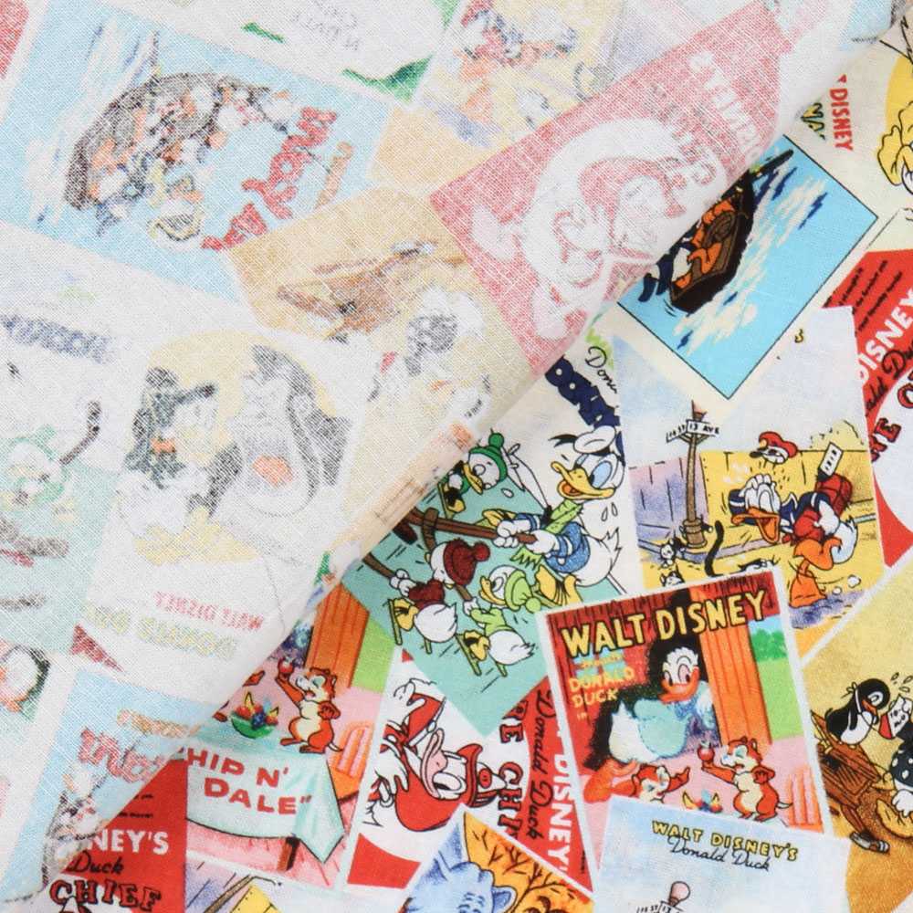 Popelín Algodón Donald Posters - Ribes y Casals