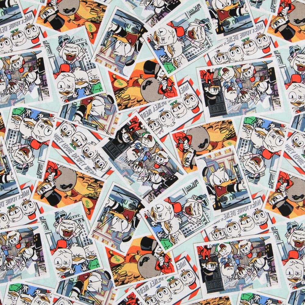 Popelín Algodón Ducktales Adventure - Ribes y Casals