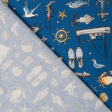 Retal Popelín Algodón Fisherman 130x150 cm - Ribes y Casals