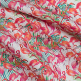 Popelín Algodón Flamencos Fucsia - Ribes y Casals
