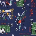 Popelín Algodón Football - Ribes y Casals