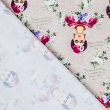 Popelín Algodón Frida Khalo - Ribes y Casals