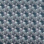 Popelín Algodón Medusas Petróleo - Ribes y Casals