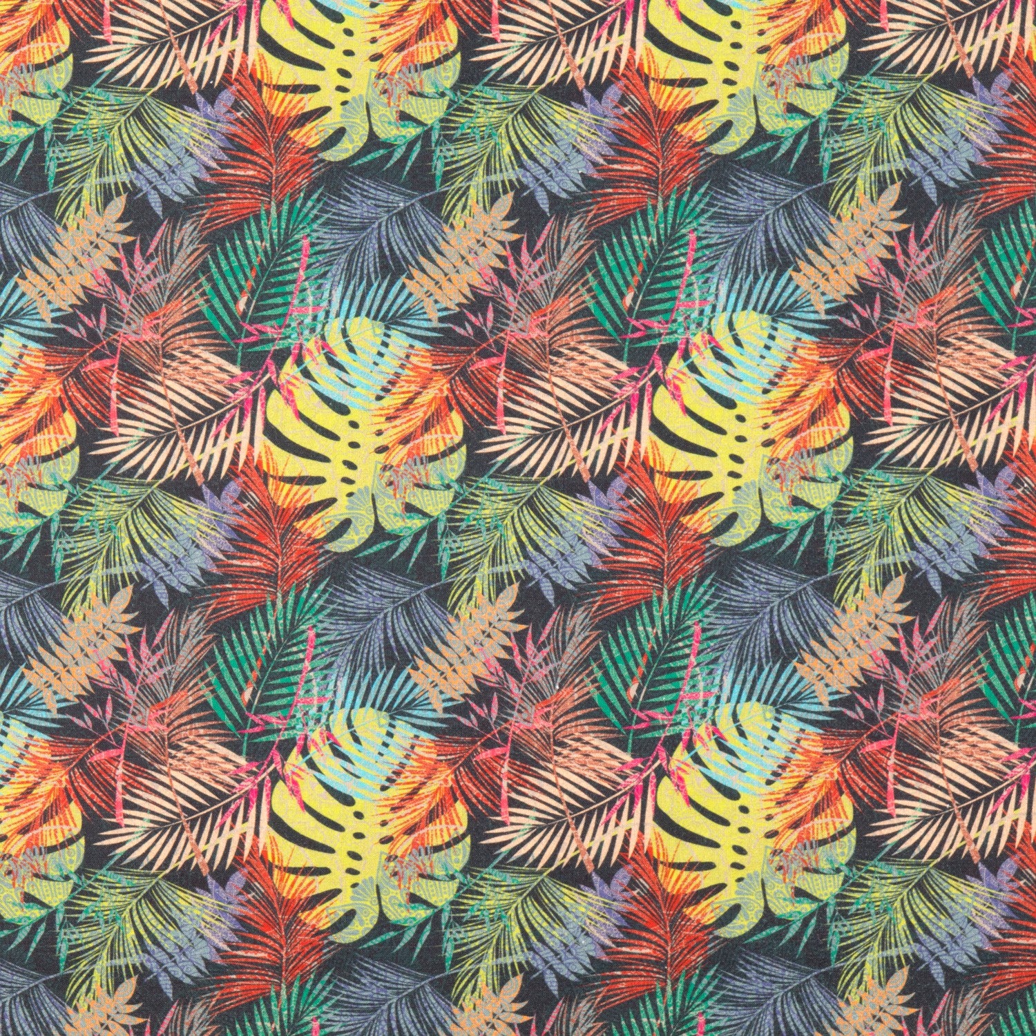 Popelín Algodón Selva Multicolor - Ribes y Casals