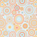 Popelín Astros Naranja - Ribes y Casals