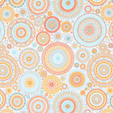 Popelín Astros Naranja - Ribes y Casals