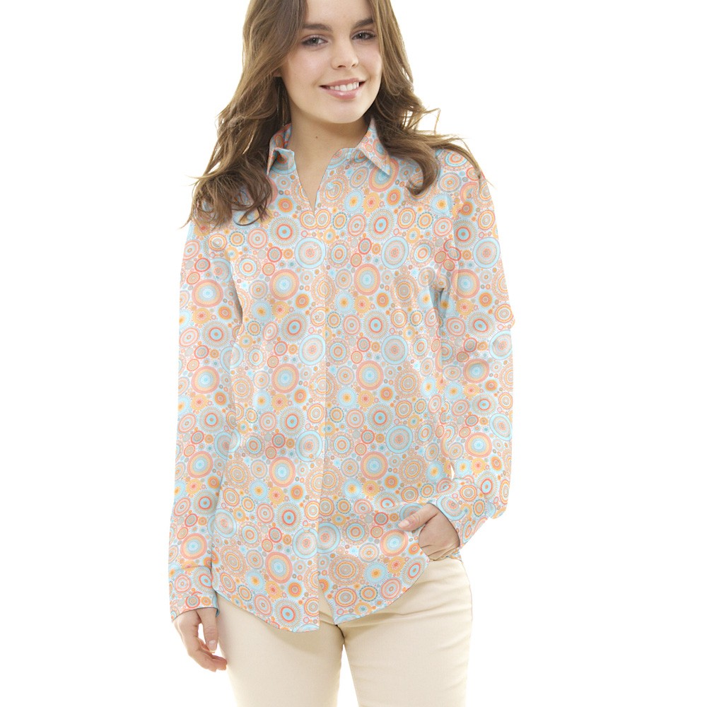 Popelín Astros Naranja - Ribes y Casals