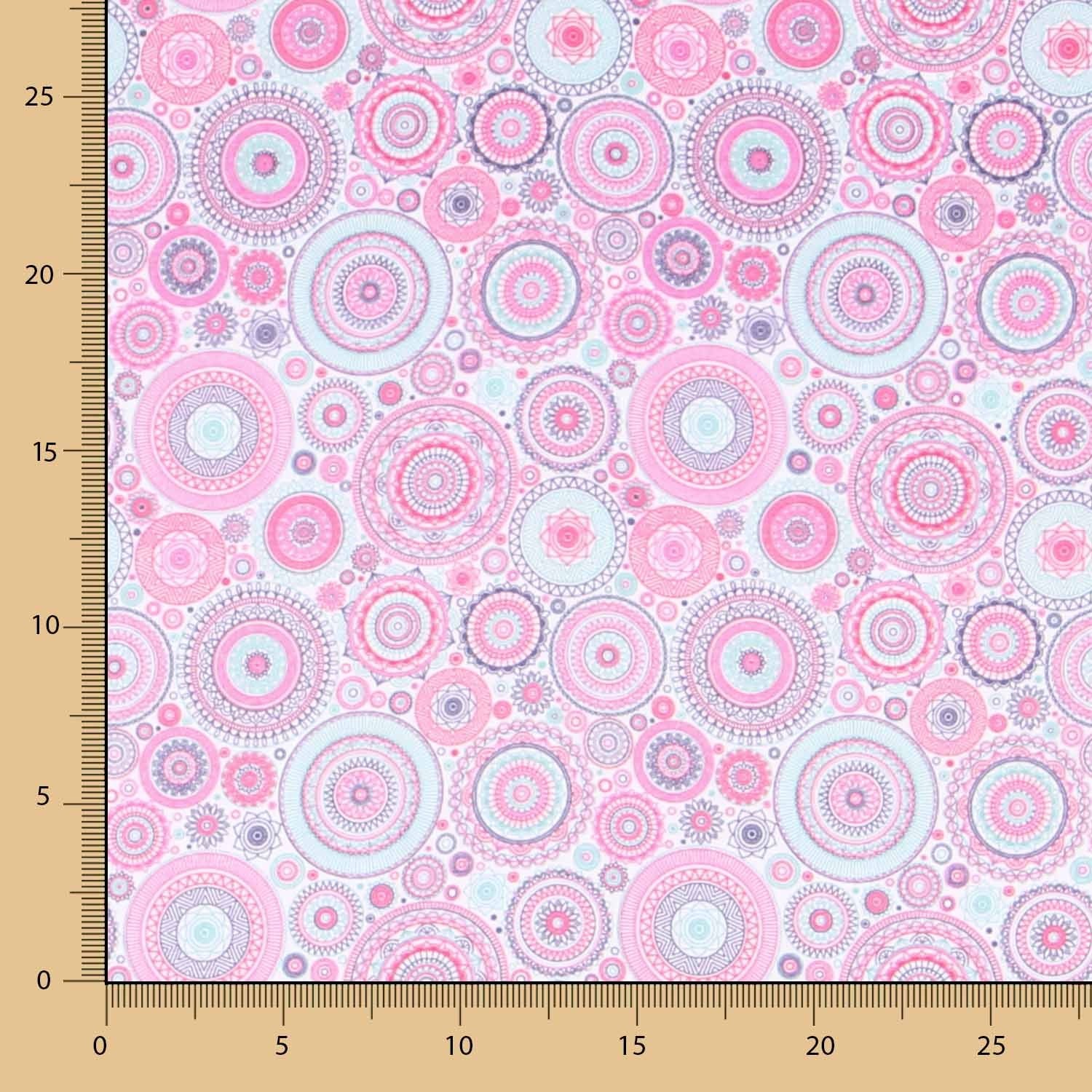 Popelín Astros Rosa - Ribes y Casals