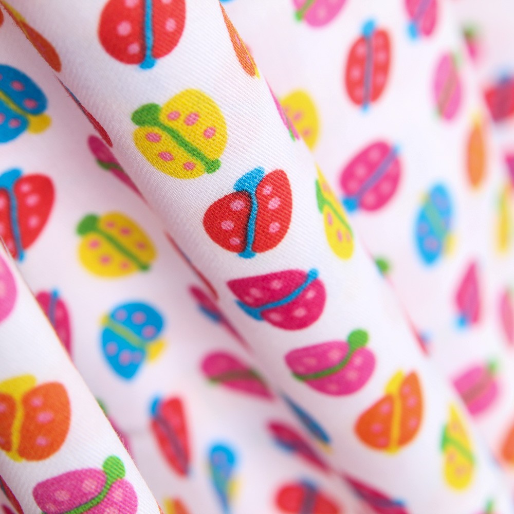 Popelín Bichitos Blanca - Ribes y Casals