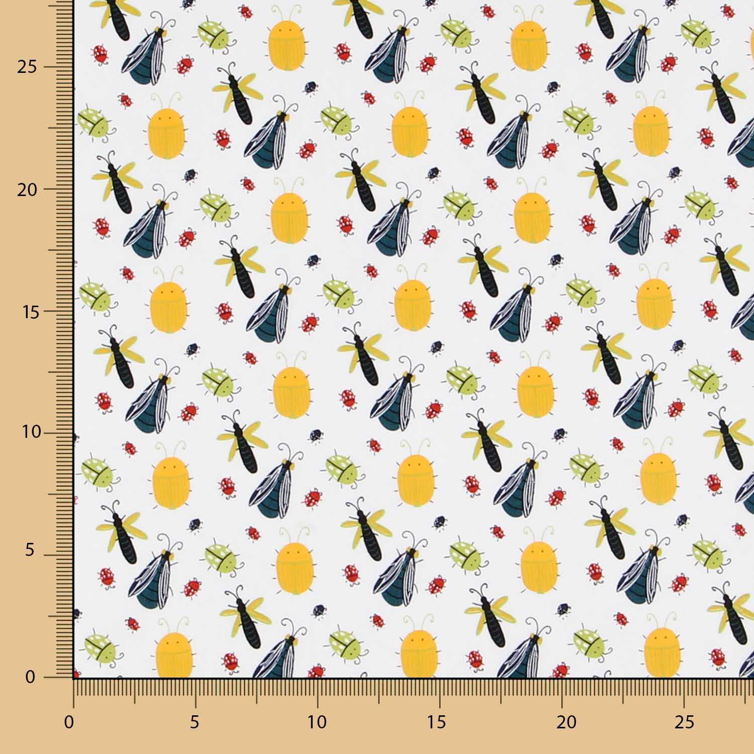 Popelín Bichos Multicolor - Ribes y Casals