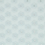 Popelín Bordado Floral Verde Menta - Ribes y Casals