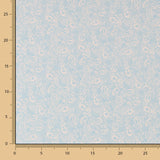 Popelín Cachemir Celeste - Ribes y Casals