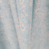 Popelín Cachemir Celeste - Ribes y Casals