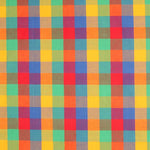 Popelín Camisa Algodón Ajedrez Multicolor - Ribes y Casals