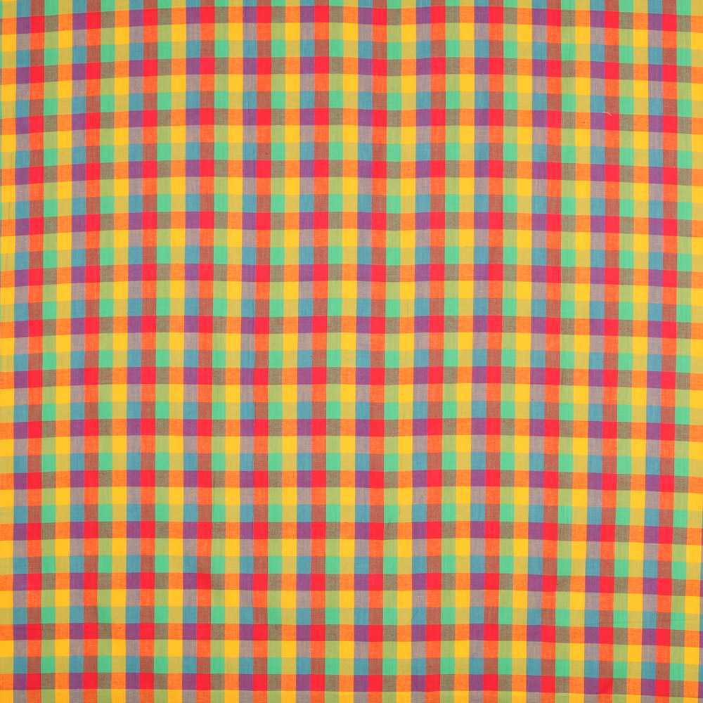 Popelín Camisa Algodón Mini Ajedrez - Ribes y Casals