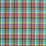 Popelín Camisa Algodón Multicolor Azul - Ribes y Casals