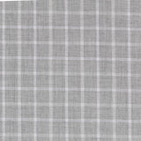 Popelín Camisa Cuadros Gris - Ribes y Casals