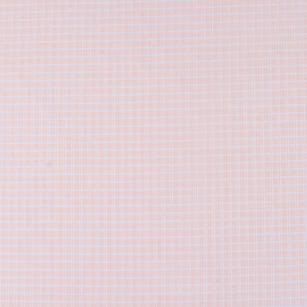 Popelín Camisa Cuadros Salmón - Ribes y Casals