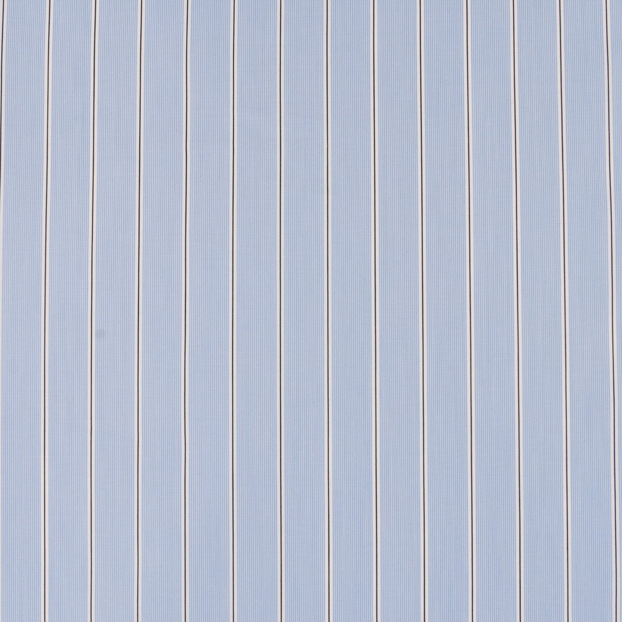 Popelín Camisa Multiraya Azul - Ribes y Casals