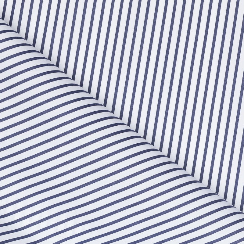 Popelín Camisa Raya Marinera Ancha - Ribes y Casals