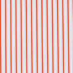 Popelín Camisa Rayas Naranja - Ribes y Casals