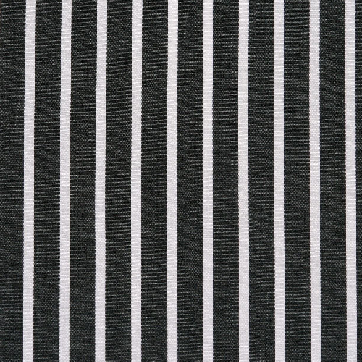 Popelín Camisa Rayas Negra - Ribes y Casals