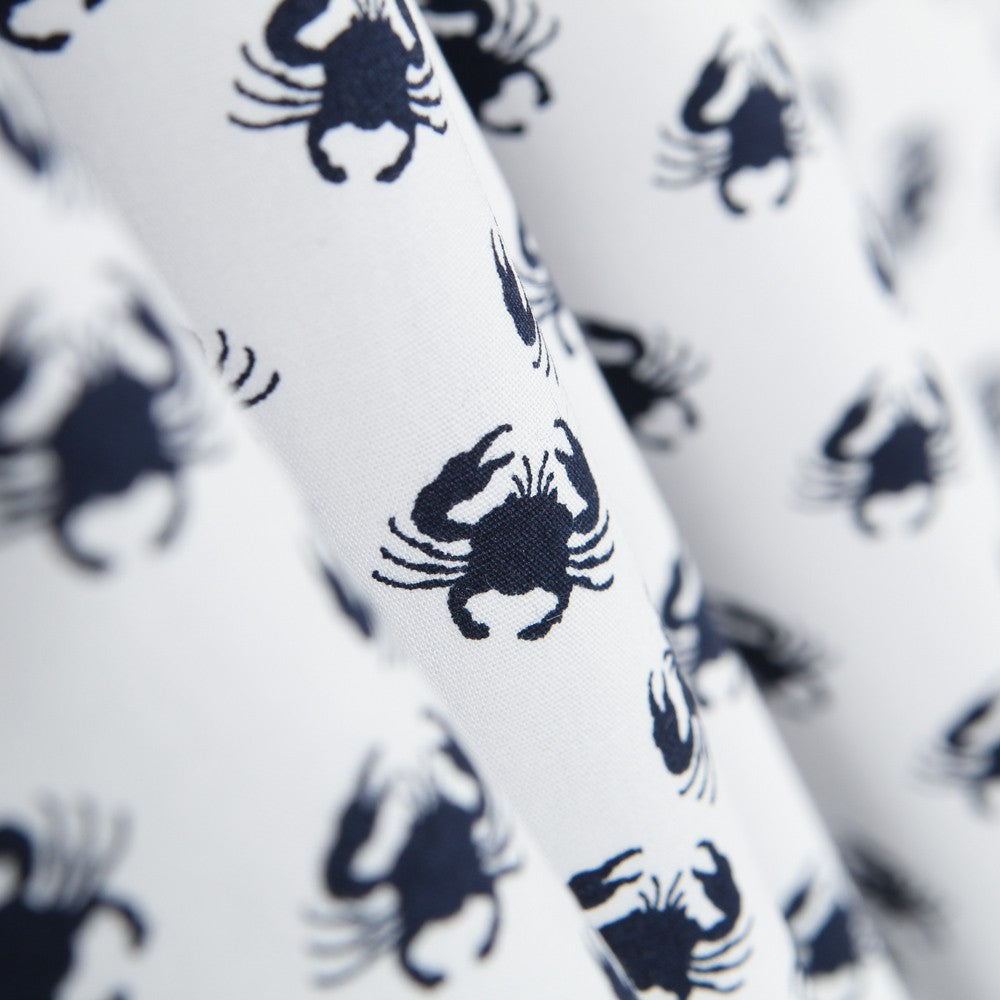 Popelín Cangrejos Blanca - Ribes y Casals