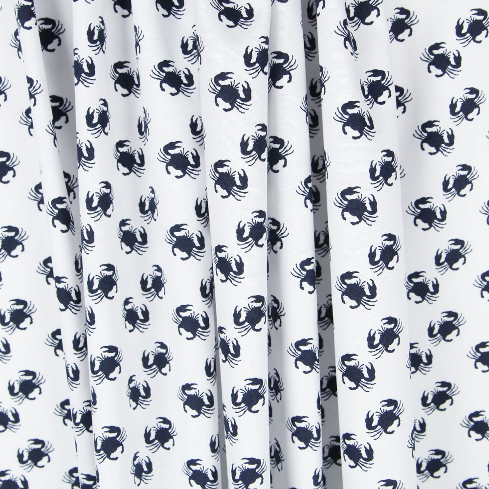 Popelín Cangrejos Blanca - Ribes y Casals