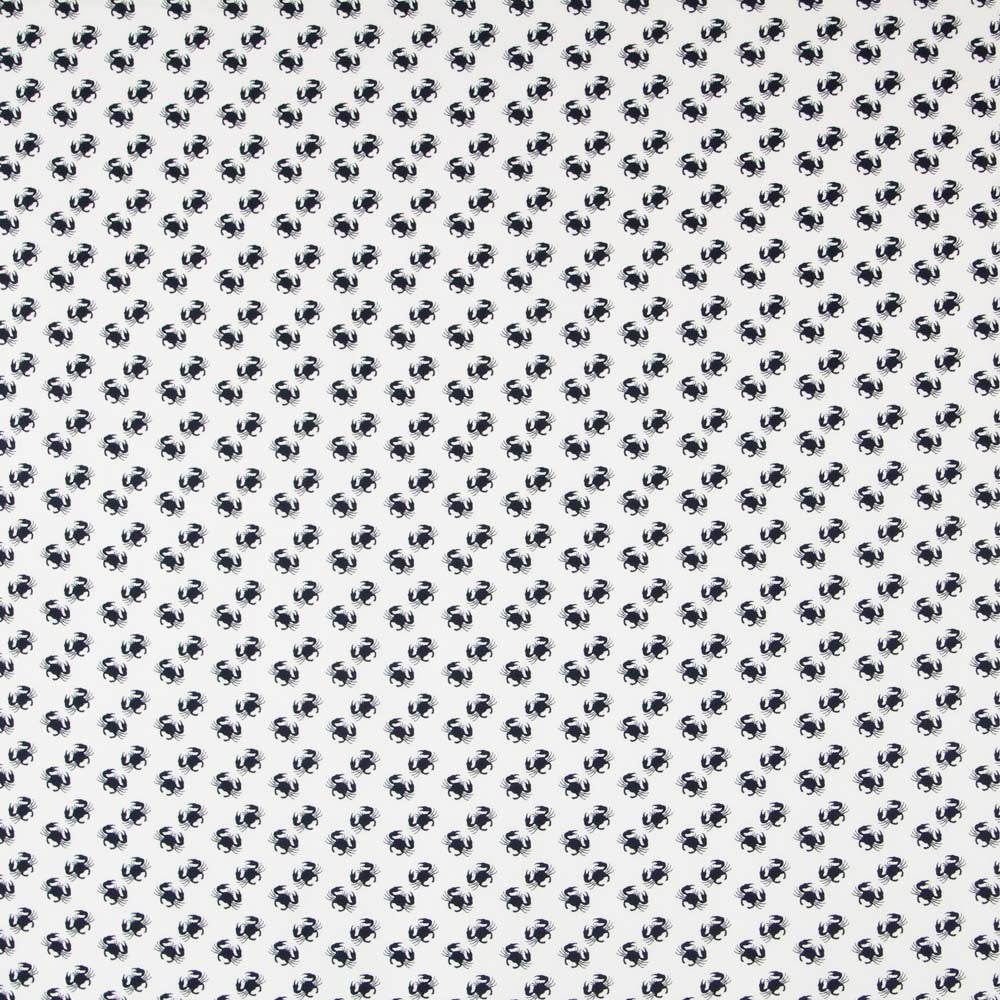 Popelín Cangrejos Blanca - Ribes y Casals