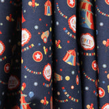 Popelín Circus Azul - Ribes y Casals